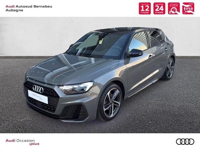 Occasion Audi A1 Sportback S-line plus 116 ch (85 kW) 2025 Gris chronos métallisé noir mythe métallisé Citadine