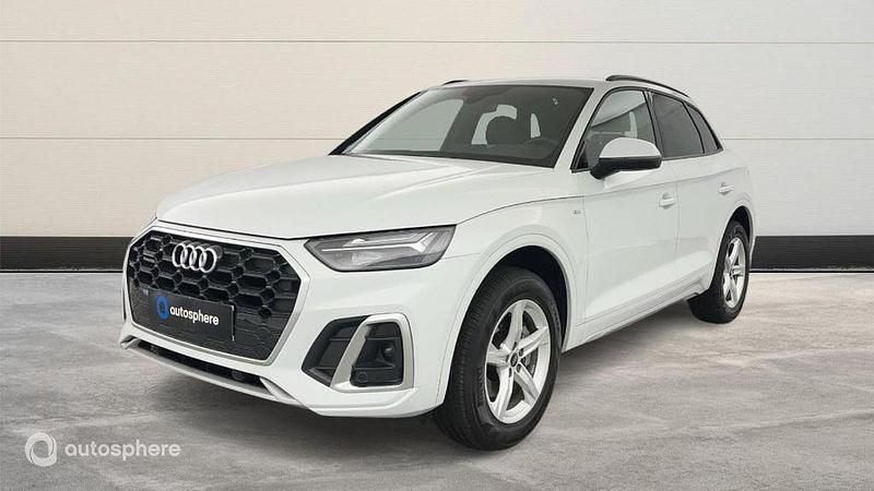Blanc Utilisé 2022 Audi Q5 S-Line SUV | 49 999 € (Prix juste) - Image 1/4