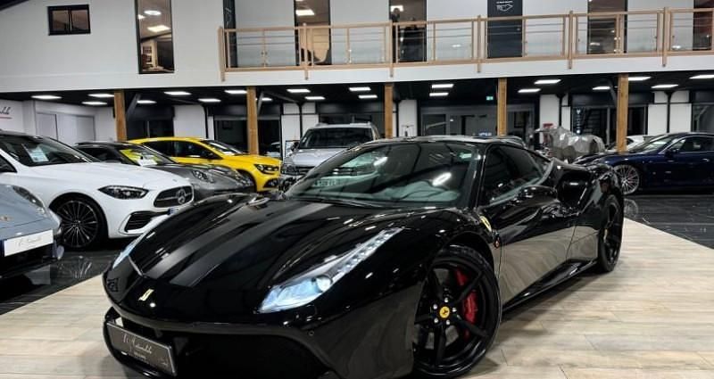 Noir Utilisé 2016 Ferrari 488 Coupé | 214 990 € (Bon prix) - Image 1/4
