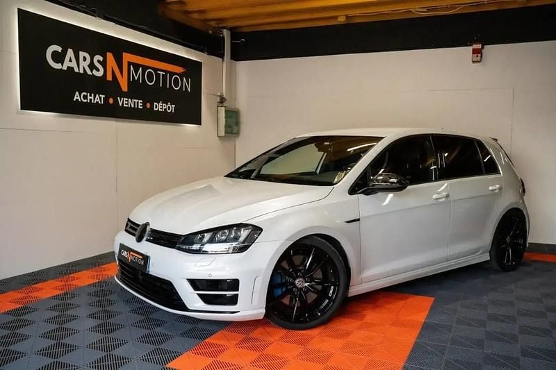 Blanc Occasion 2014 VW Golf VII R Berline | 21 990 € (Prix juste) - Image 1/4