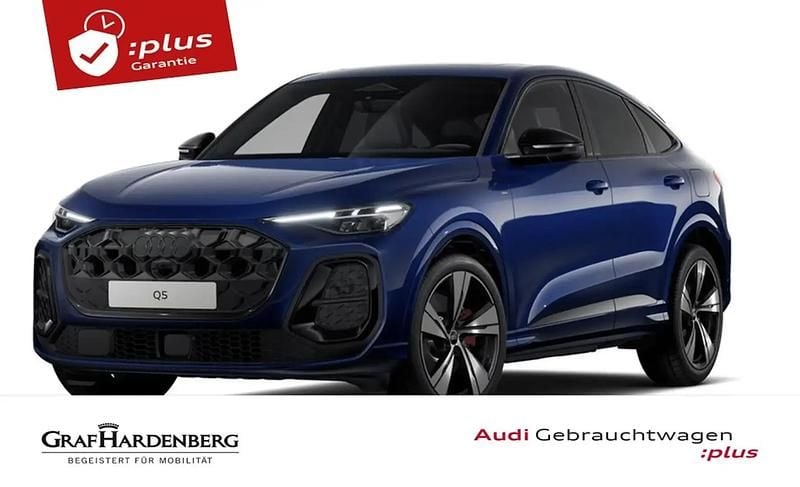 Bleu Occasion 2025 Audi Q5 Sportback S-Line SUV | 82 980 € - Image 1/4