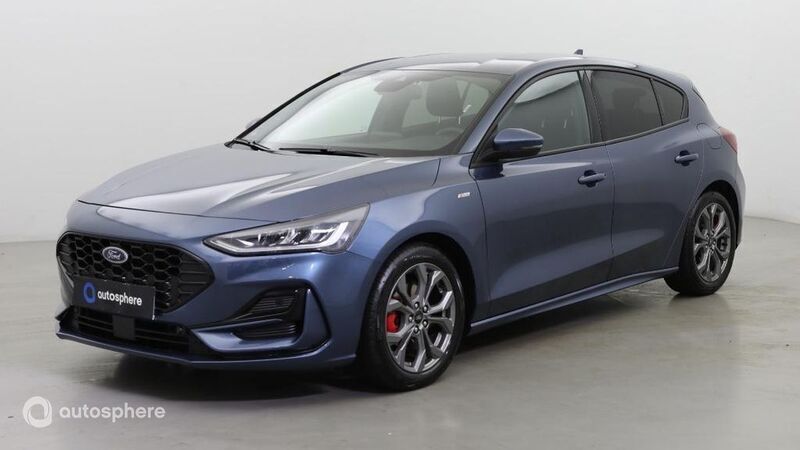 Bleu Utilisé 2023 Ford Focus ST-Line Berline | 20 499 € (Prix juste) - Image 1/4