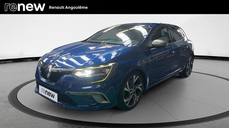 Bleu Utilisé 2016 Renault Mégane IV GT Berline | 16 990 € (Prix juste) - Image 1/4