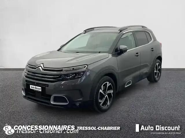 Gris Occasion 2019 Citroën C5 Aircross PureTech SUV | 17 990 € (Prix juste) - Image 1/4