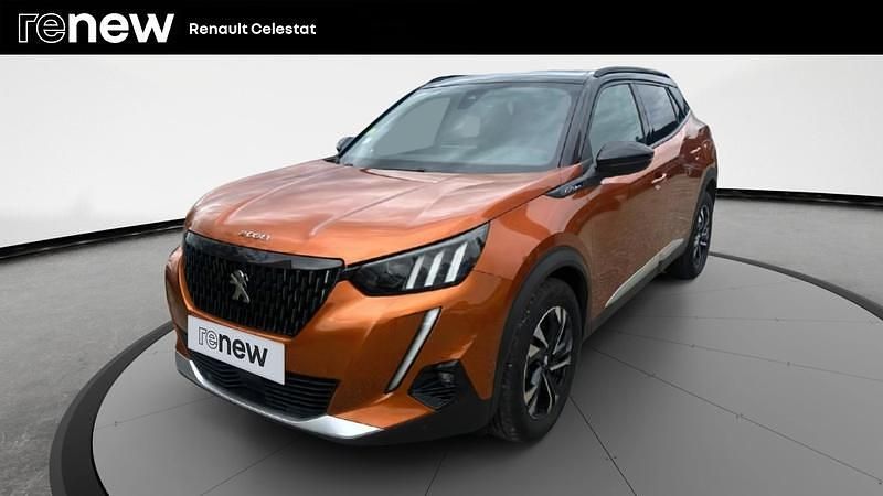 Orange Utilisé 2020 Peugeot 2008 GT-line SUV | 15 999 € (Prix juste) - Image 1/4