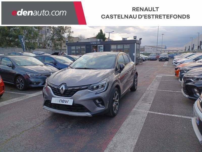 Gris Utilisé 2021 Renault Captur Intens SUV | 18 490 € (Prix juste) - Image 1/3