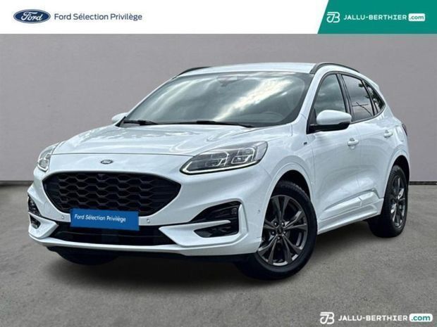 Blanc Utilisé 2022 Ford Kuga ST-Line X SUV | 24 189 € (Prix juste) - Image 1/4
