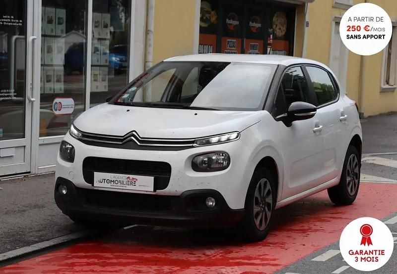 Blanc Utilisé 2018 Citroën C3 Aircross Feel SUV | 8 990 € (Super prix) - Image 1/4