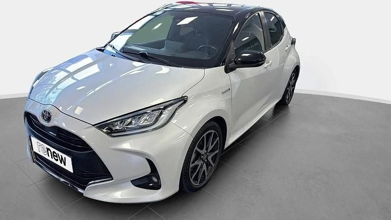 Blanc Occasion 2021 Toyota Yaris Hybrid Citadine | 17 490 € (Bon prix) - Image 1/4