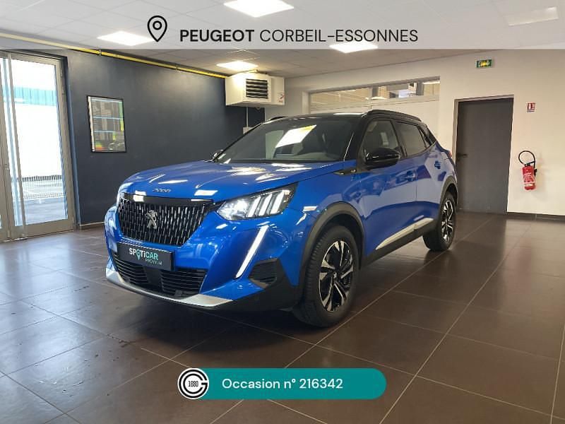 Bleu Utilisé 2023 Peugeot 2008 GT SUV | 17 880 € (Bon prix) - Image 1/4