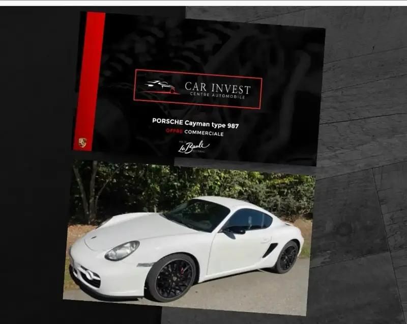 Blanc Utilisé 2006 Porsche Cayman Sport Coupé | 36 400 € - Image 1/4