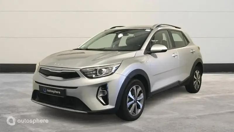Gris Utilisé 2022 Kia Stonic Active SUV | 15 999 € (Prix juste) - Image 1/4
