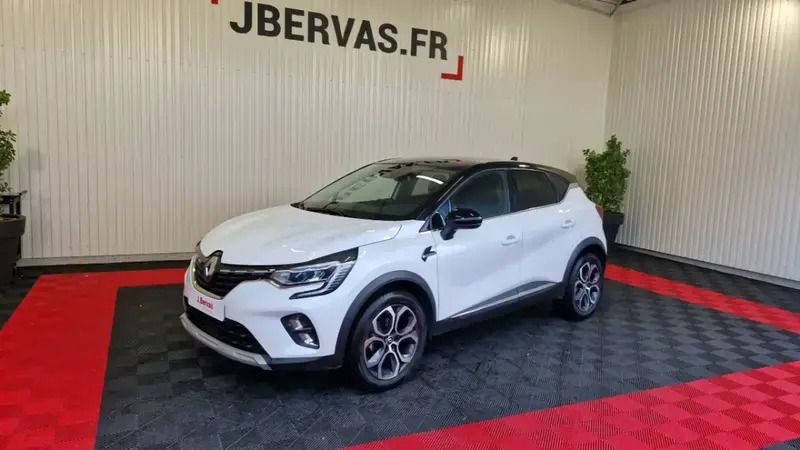 Blanc Utilisé 2022 Renault Captur Techno SUV | 17 790 € (Prix juste) - Image 1/4