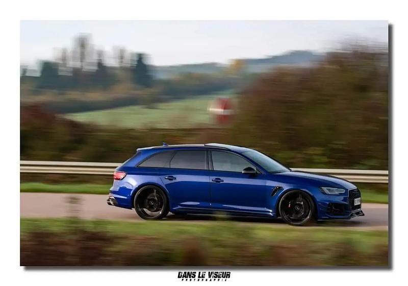 Bleu Utilisé 2018 Audi RS4 Sport Break | 91 500 € - Image 1/4