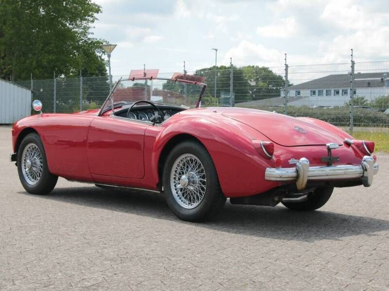 Occasion MG MGA 72 ch (52 kW) 1959 Rouge Cabriolet