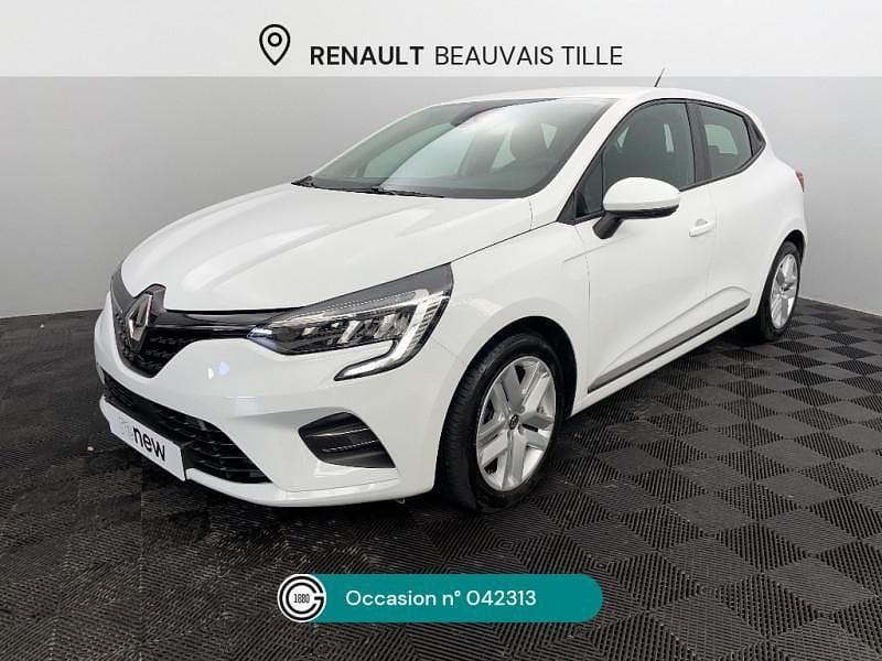 Blanc Occasion 2022 Renault Clio V SE Citadine | 12 490 € (Bon prix) - Image 1/4
