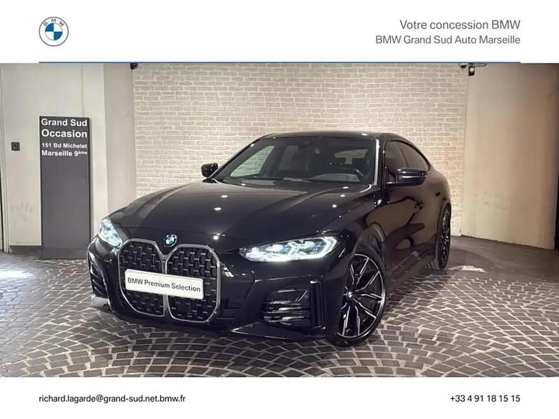 Noir Utilisé 2022 BMW 420 M Sport Berline | 43 420 € (Prix juste) - Image 1/4