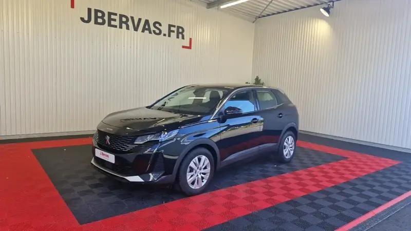 Noir Utilisé 2021 Peugeot 3008 Business-Line SUV | 20 590 € (Bon prix) - Image 1/4