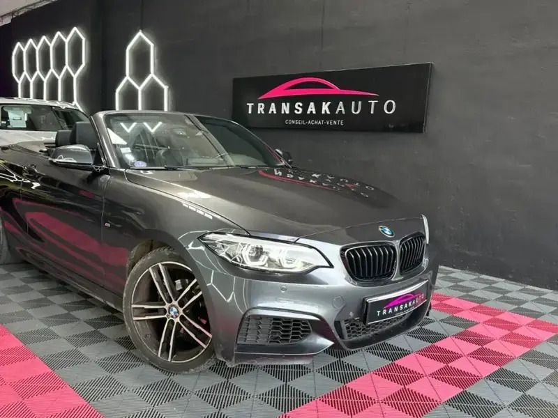 Gris Utilisé 2019 BMW 218 M Sport Cabriolet | 25 490 € (Prix juste) - Image 1/4