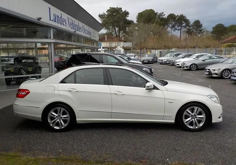 Occasion Mercedes E350 Avantgarde 266 ch (195 kW) 2012 Blanc Berline