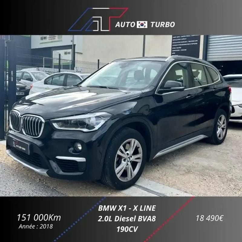 Occasion BMW X1 xLine 193 ch (141 kW) 2018 Noir SUV