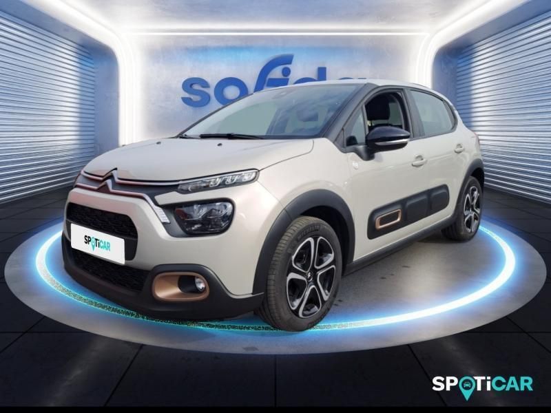 Noir Utilisé 2023 Citroën C3 PureTech Citadine | 13 890 € (Prix assez cher) - Image 1/3