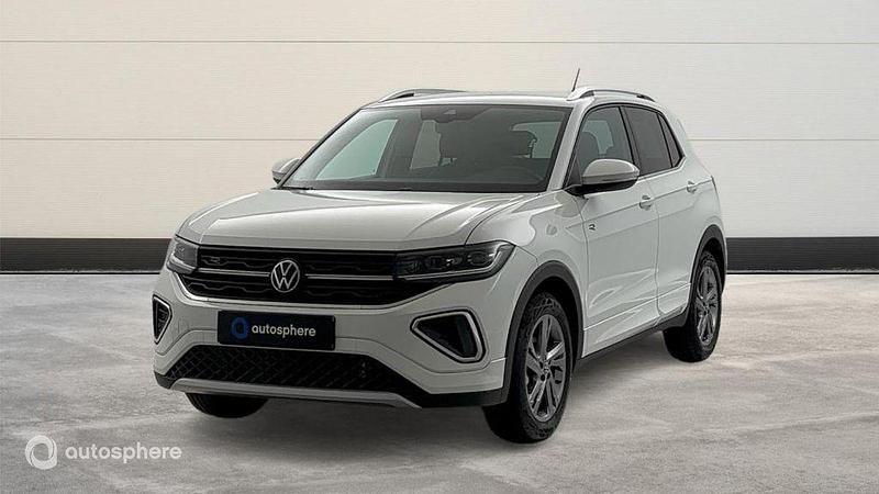 Blanc Utilisé 2024 VW T-Cross R-line SUV | 29 999 € (Prix cher) - Image 1/4
