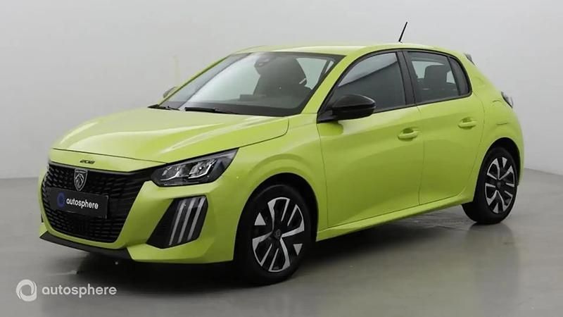 Jaune Utilisé 2024 Peugeot 208 Active Citadine | 16 199 € (Prix juste) - Image 1/4