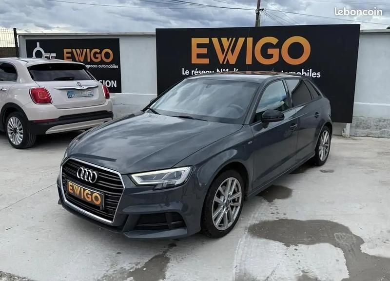 Gris Utilisé 2020 Audi A3 S-Line Berline | 16 989 € (Super prix) - Image 1/4