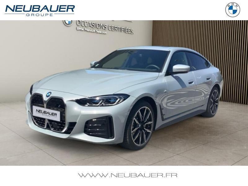 M brooklyn grey métallisé Utilisé 2024 BMW i4 M Sport Berline | 48 800 € (Prix cher) - Image 1/4