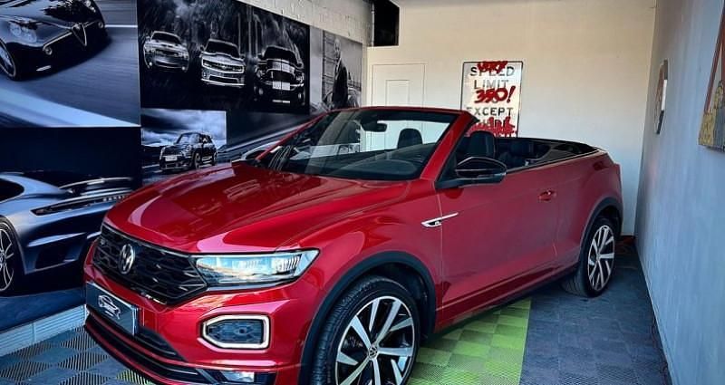 Rouge Utilisé 2021 VW T-Roc R-line SUV | 29 990 € (Prix juste) - Image 1/4