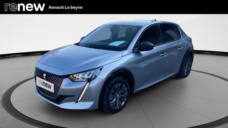 Gris Utilisé 2022 Peugeot e-208 Citadine | 14 990 € (Bon prix) - Image 1/4