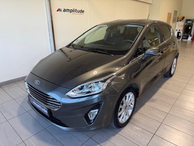 Gris Utilisé 2019 Ford Fiesta Titanium Citadine | 14 499 € (Prix juste) - Image 1/4