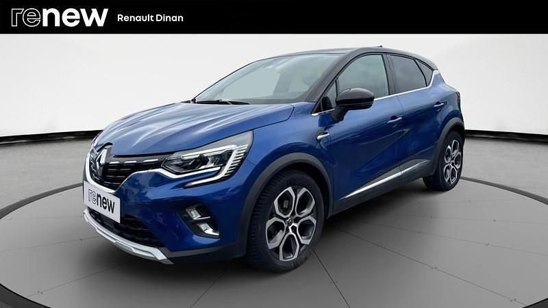 Bleu Utilisé 2021 Renault Captur Intens SUV | 14 990 € (Prix juste) - Image 1/4