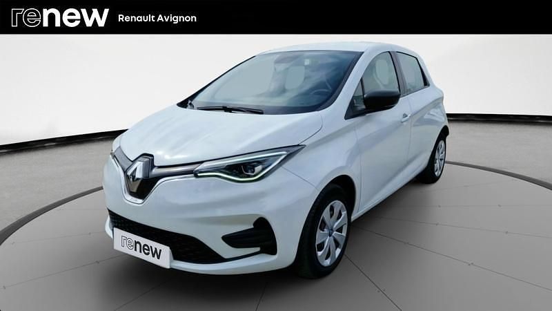 Blanc Utilisé 2020 Renault Zoe Life Citadine | 8 899 € (Bon prix) - Image 1/4