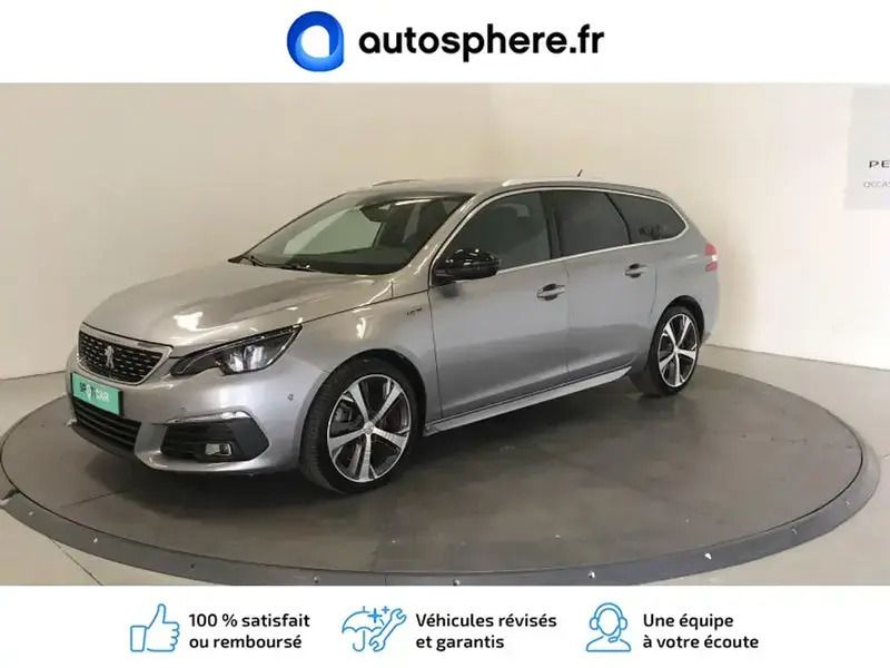 Gris Utilisé 2019 Peugeot 308 GT Break | 24 780 € (Prix cher) - Image 1/4