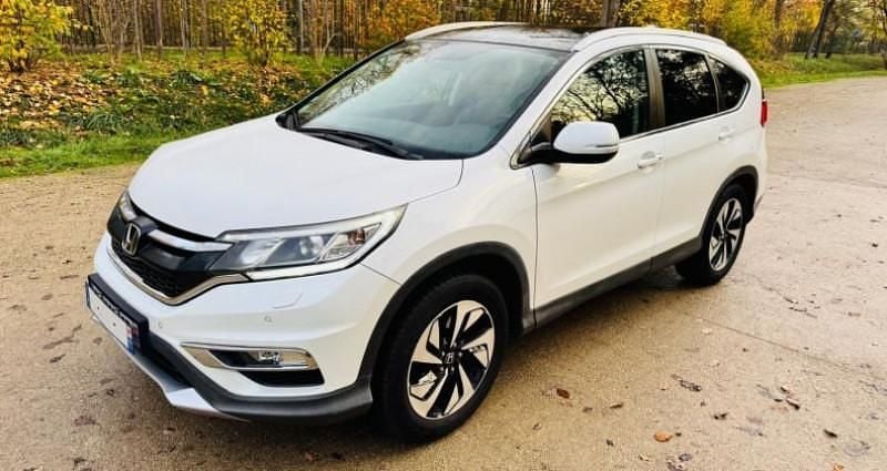 Blanc Utilisé 2015 Honda CR-V Exclusive SUV | 11 990 € (Prix cher) - Image 1/4