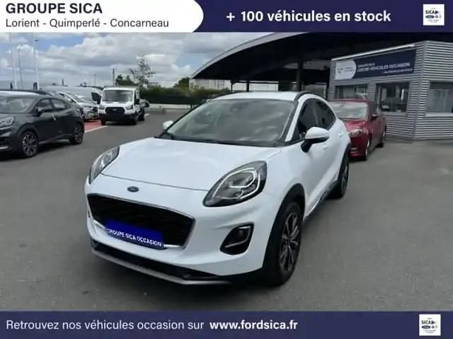 Blanc Occasion 2023 Ford Puma Viva SUV | 18 990 € (Prix juste) - Image 1/4