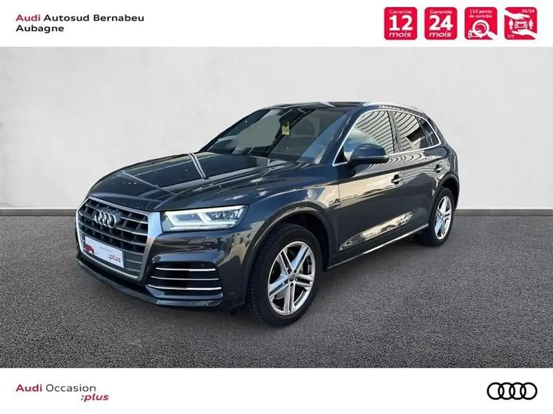 Gris manhattan métallisé Utilisé 2020 Audi Q5 S-Line SUV | 35 980 € (Super prix) - Image 1/4