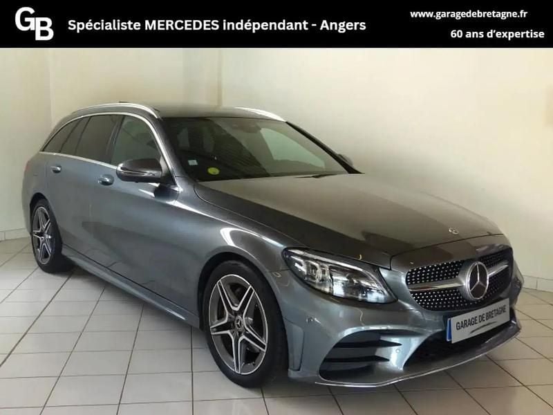 Gris Utilisé 2019 Mercedes C220 AMG line Break | 32 800 € (Prix cher) - Image 1/4