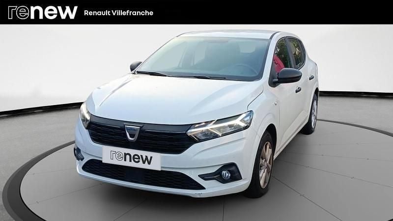 Blanc Utilisé 2021 Dacia Sandero Essentiel Citadine | 9 990 € (Super prix) - Image 1/4