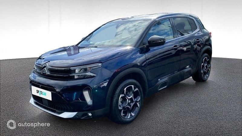 Bleu Utilisé 2024 Citroën C5 Aircross PureTech SUV | 22 480 € (Prix juste) - Image 1/4