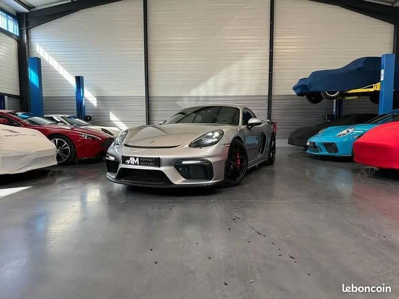 Gris Utilisé 2022 Porsche 718 Cayman GT4 Chrono Coupé | 119 900 € (Bon prix) - Image 1/4