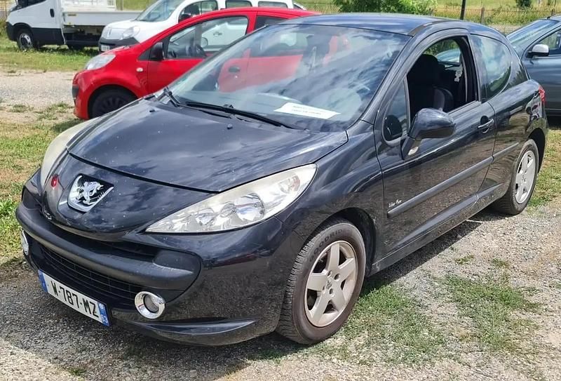 Noir Utilisé 2008 Peugeot 207 Berline | 4 500 € (Prix juste) - Image 1/2