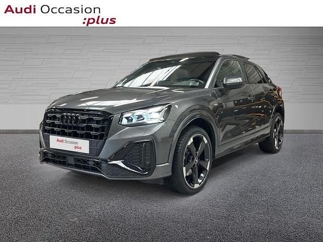 Gris daytona nacré Utilisé 2021 Audi Q2 S-line plus SUV | 30 900 € (Prix juste) - Image 1/4