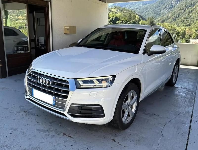 Blanc Utilisé 2017 Audi Q5 Design SUV | 28 900 € (Bon prix) - Image 1/4