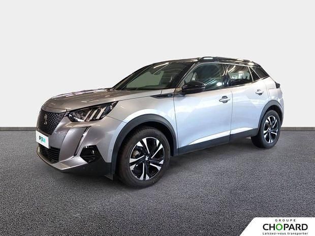 Gris Utilisé 2022 Peugeot e-2008 GTi SUV | 19 990 € (Prix juste) - Image 1/4