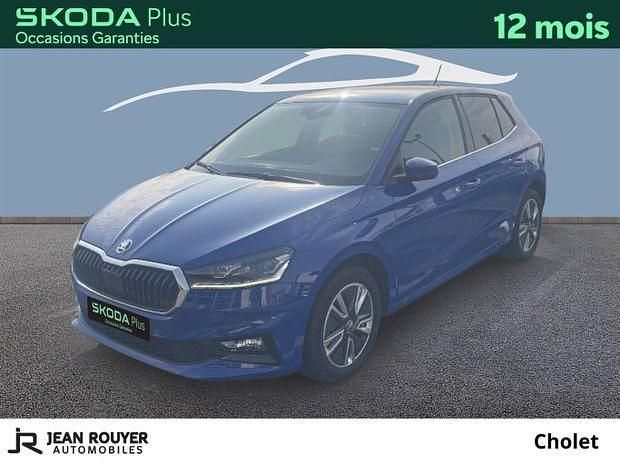 Bleu Utilisé 2022 Skoda Fabia Style | 15 990 € (Prix juste) - Image 1/4