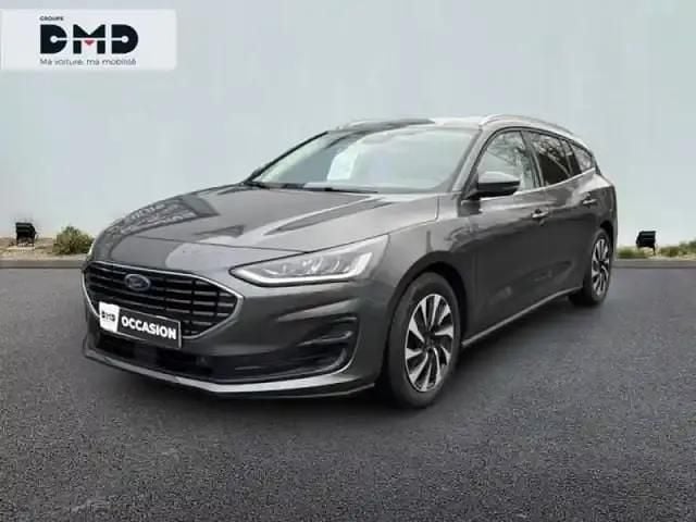 Gris magnetic métallisé Utilisé 2024 Ford Focus Business Edition Break | 23 900 € (Prix assez cher) - Image 1/4