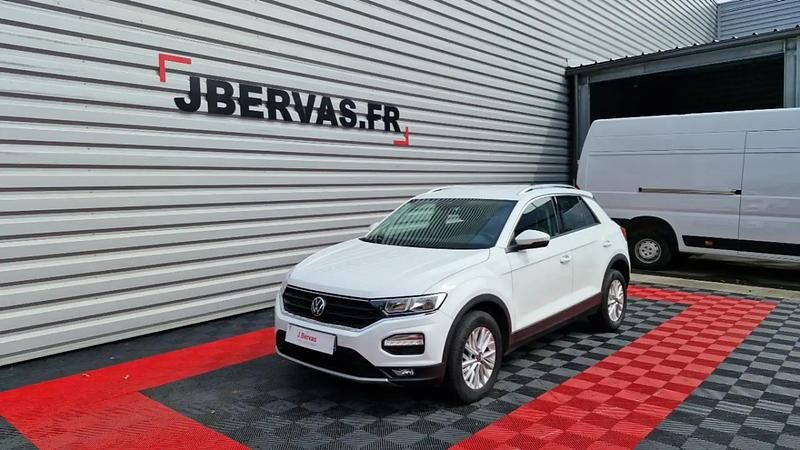 Blanc Utilisé 2021 VW T-Roc LOUNGE SUV | 20 590 € (Prix juste) - Image 1/4